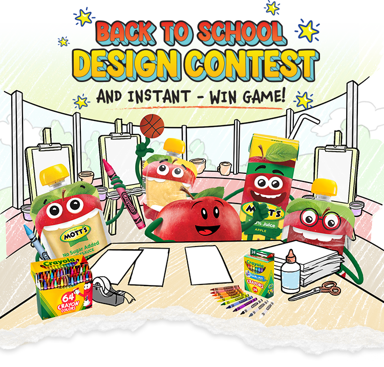 Back To School Design Contest and Instant-Win Game